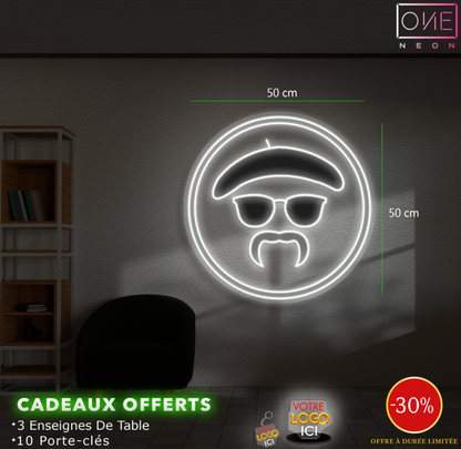Monsieur Cool | Enseignes LED Néon