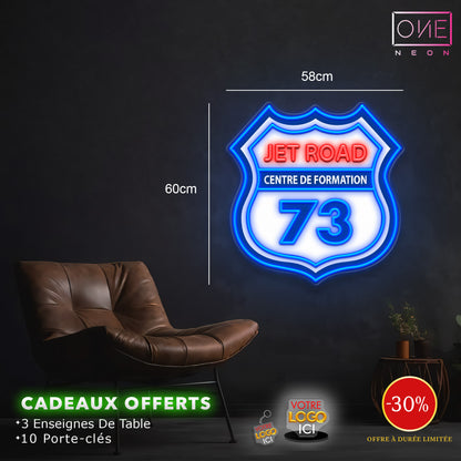 Jet road | Enseigne LED Néon