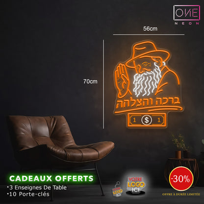 Ma Prime 360 et Portrait Personalisé | 2 Enseignes LED Néon