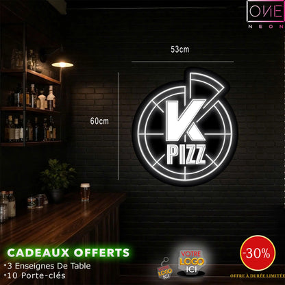K Pizz | Enseigne LED Néon