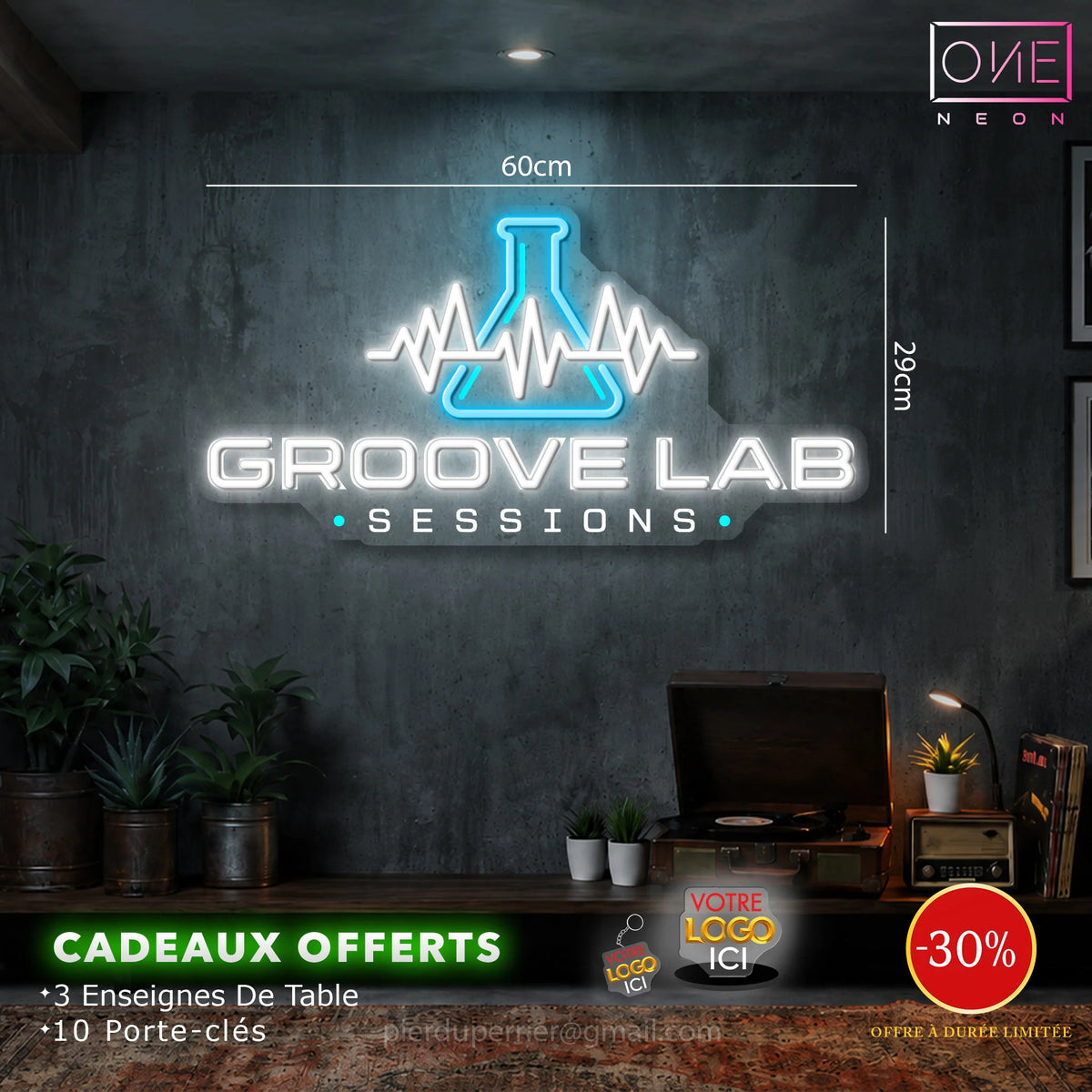 Groove Lab | Enseignes LED Néon