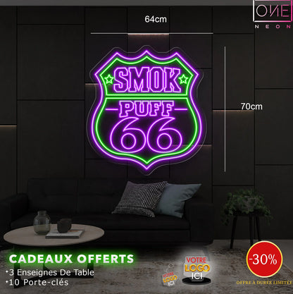 Smok Puff | Enseignes LED Néon