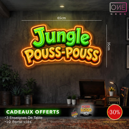 Jungle Pousse | Enseigne LED Néon