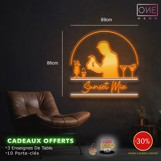 Sunset Mix | Enseigne LED Néon