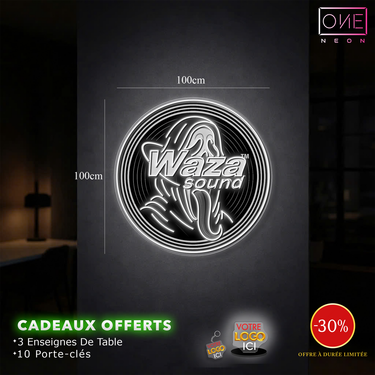 Waza | Enseigne LED Néon